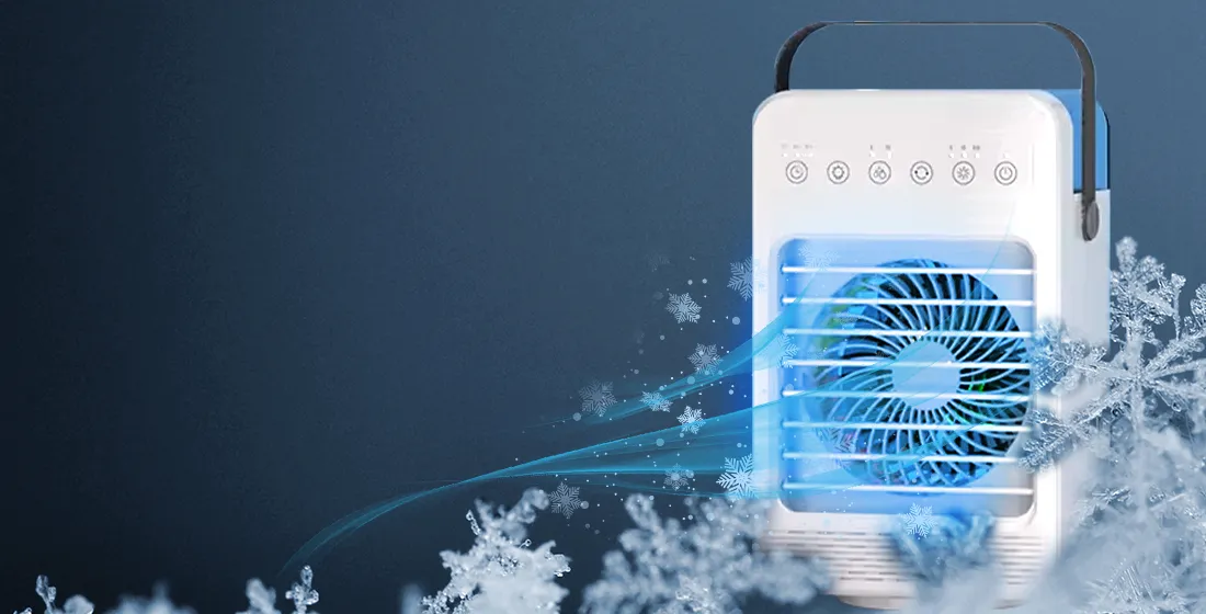 Climatiseur CoolJet — pour maison, bureau et famille