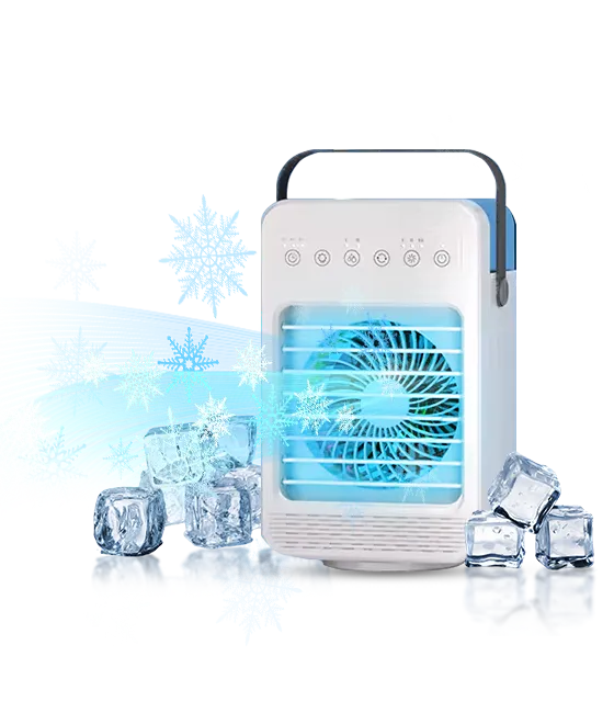 CoolJet climatiseur portatif — refroidit et chauffe